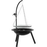  Ogmjelo s prilagodljivom rešetkom za roštilj ⌀55,5 x 107,5 cm | shoptok.hr