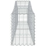 Lučne gabionske košare 12 kom 200x30x40/60 cm pocinčano željezo | shoptok.hr