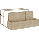  Plovak za pohranu uz bazen bež 110x100x57 cm poli ratan | shoptok.hr