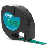 Dymo Trak LTAG 91204, 12 mm / 4 m (črno/zelen), original | Shoptok.si