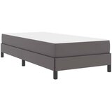  Krevetna konstrukcija s madracem Siva 100 x 200 cm tkanina | shoptok.hr