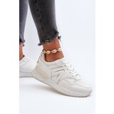 Boto Women's White Faux Leather Sneakers Kaimans | Shoptok.si