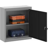  Ormar za alate s policom s pohranom Crna i Siva 50 x 20 x 55 cm | shoptok.hr