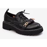 Kesi Women's Leather Shoes D&A Black