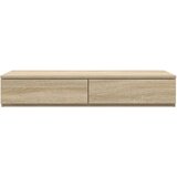  Nočne omarice Sonomanski hrast Inženirski les 80 x 36.5 x 16.5 cm, (22008253) | Shoptok.si
