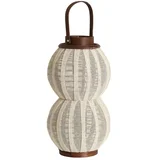 Lesena/tekstilna lanterna (višina 48 cm) Arbore –
