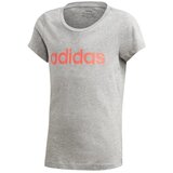 Adidas Majice s kratkimi rokavi YG Essentials Linear Tee Siva Cene