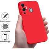 INORCO Tekoči silikonski ovitek za Infinix Hot 12 Play NFC 4G/Hot 12 Play 4G, ovitek za telefon z mehko podlogo, zaščita proti praskam, (22034689) | Shoptok.si
