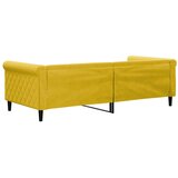  Dnevni krevet žuti 90 x 200 cm baršunasti | shoptok.hr