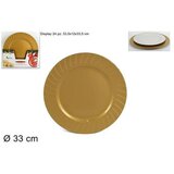 OVAL 33CM ZLATNI MO002011A Cijene