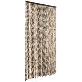  Zastor protiv muha bež i smeđa 118 x 220 cm od šenila | Eponuda.ba