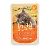 Sam's Field vlažna hrana za mačke, Ukus piletine i bundeve, 85g Cene
