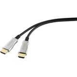 SpeaKa Professional HDMI priključni kabel HDMI-A vtič\, HDMI-A vtič 30.00 m črna SP-9019352 4K UHD\, zaščiten HDMI kabel, (20415520) Cene