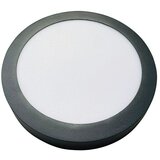 Ferotehna Nadgradni LED panel Slim (18 W, 1350 lm, 4000 K, Ø22,5 cm, antracit) Cene