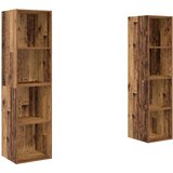  Set TV komoda 2 pcs Smeđa 37 x 37 x 142,5 cm Konstruirano drvo | shoptok.hr