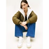 Tommy Jeans Niske tenisice svijetlosiva / pastelno narančasta / bijela | shoptok.hr