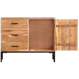  Komoda 88 x 30 x 73 cm od masivnog bagremovog drva | shoptok.hr