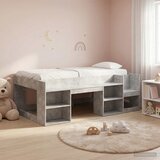 Krevet za djecu s ladicama Betonska siva 90 x 200 cm | shoptok.hr