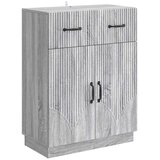  Strani šal Siva Sonoma 66 x 34,5 x 87 cm Inženirski les, (5000218144) | Shoptok.si