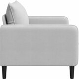 XL naslonjač Svjetlosiva Baršun | shoptok.hr