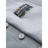 Ombre Fitted structured men's vest with patch pockets - grey melange | Shoptok.si