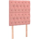 Box spring krevet s madracem ružičasti 80 x 200 cm baršunasti | shoptok.hr