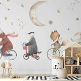  Foto tapeta - Subtle Animals Among the Stars (Watercolour) 100x70 Vodootporna | shoptok.hr