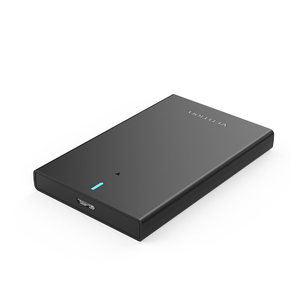 2.5 Inch SATA Hard Drive Enclosure (USB 3.0 Micro-B) Black