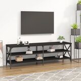 vidaXL TV omarica črna 160x40x50 cm inženirski les Cene
