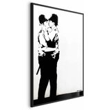  Plakat - The Policemen\'s Kiss 60x90 Crni okvir | shoptok.hr