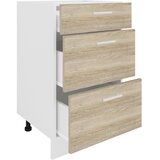 MID.YOU Kuhinjska Spodnja Omarica Esilo, Hrast, Bela | Shoptok.si