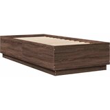  Okvir za krevet smeđi hrast 100 x 200 cm konstruirano drvo | Eponuda.ba