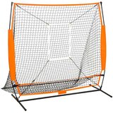 Vadbena mreža za baseball črna 174x76x158,5 cm u