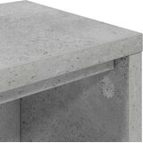 Studio radni stol Betonska siva 130 x 36 x 19,5 cm | shoptok.hr