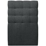 Sommeil de plomb 90 cm oblazinjeno vzglavje - črna Blago Oblazinjena kodrasti učinek, (21612375) | Shoptok.si