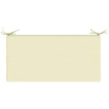 Jastučići za klupe - 2 dijela SOEST 2 kom. 100% poliester Krem - Krem 60 x 40 x 5 cm Poliester | shoptok.hr