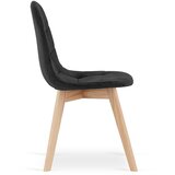 OSKAR BORA stolica od crnog baršuna x 2 | shoptok.hr