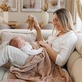 BabyOno soft touch dekica i plišanac zeko, 75x100 cm | Shoptok.si