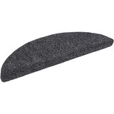  Prostirke za stepenice, samoljepljive, 5 kom, 56x17x3 cm, tamno sive, poluokrugle | shoptok.hr