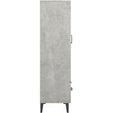  Visoka komoda siva boja betona 70x31x115 cm konstruirano drvo | Eponuda.com