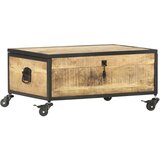 vidaXL Stolić za kavu 70 x 50 x 33 cm od masivnog drva manga | shoptok.hr