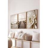 WALLXPERT Č-300693 - 3040 multicolor dekorativni set slika (3 komada) | Eponuda.com