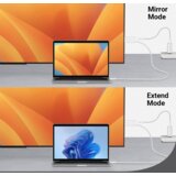 4SMARTS USB-C / HDMI kabel z Power Delivery 100 W – 2 m, bel | Shoptok.si