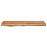 vidaXL Zidna polica 40x20x3,8 cm pravokutna bagremovo drvo živi rub | shoptok.hr