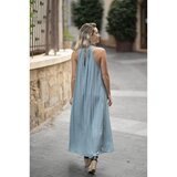 Isla Bonita By Sigris Dolge obleke Dolga Midi Obleka Modra Cene