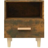  Noćni ormarići 2 kom boja dimljenog hrasta 40 x 35 x 47 cm | shoptok.hr