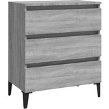  Komoda siva sonoma 60x35x69 cm konstruiran les, (20654184) | Shoptok.si