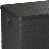 Vrtna kutija za pohranu antracit 120 x 56 x 63 cm PP ratan