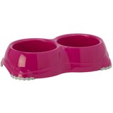 Moderna smarty bowl double cinija hot pink 2x220ml Cene