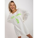 VITON Sweatshirt-VI-BL-3212.15X-white-green | shoptok.hr